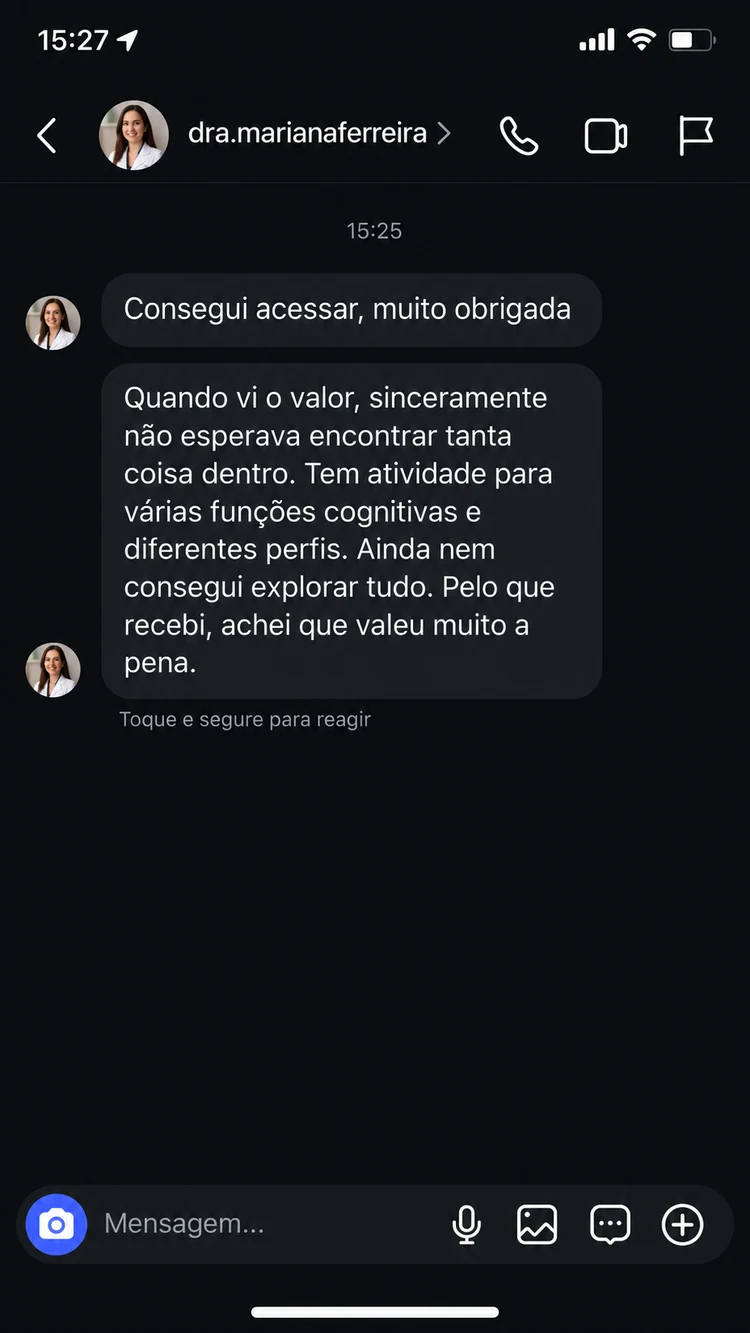 Depoimento e relato de profissional NeuroFlow 4