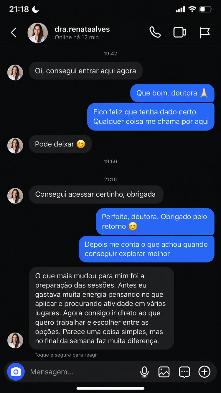 Depoimento e relato de profissional NeuroFlow 5
