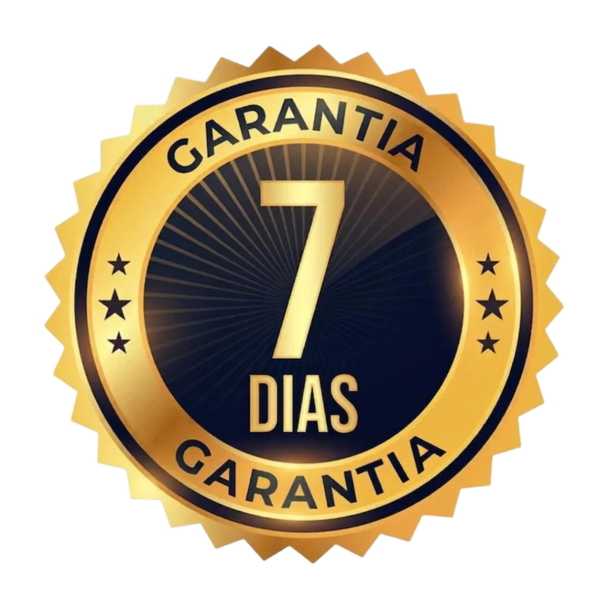 Selo de garantia de 7 dias